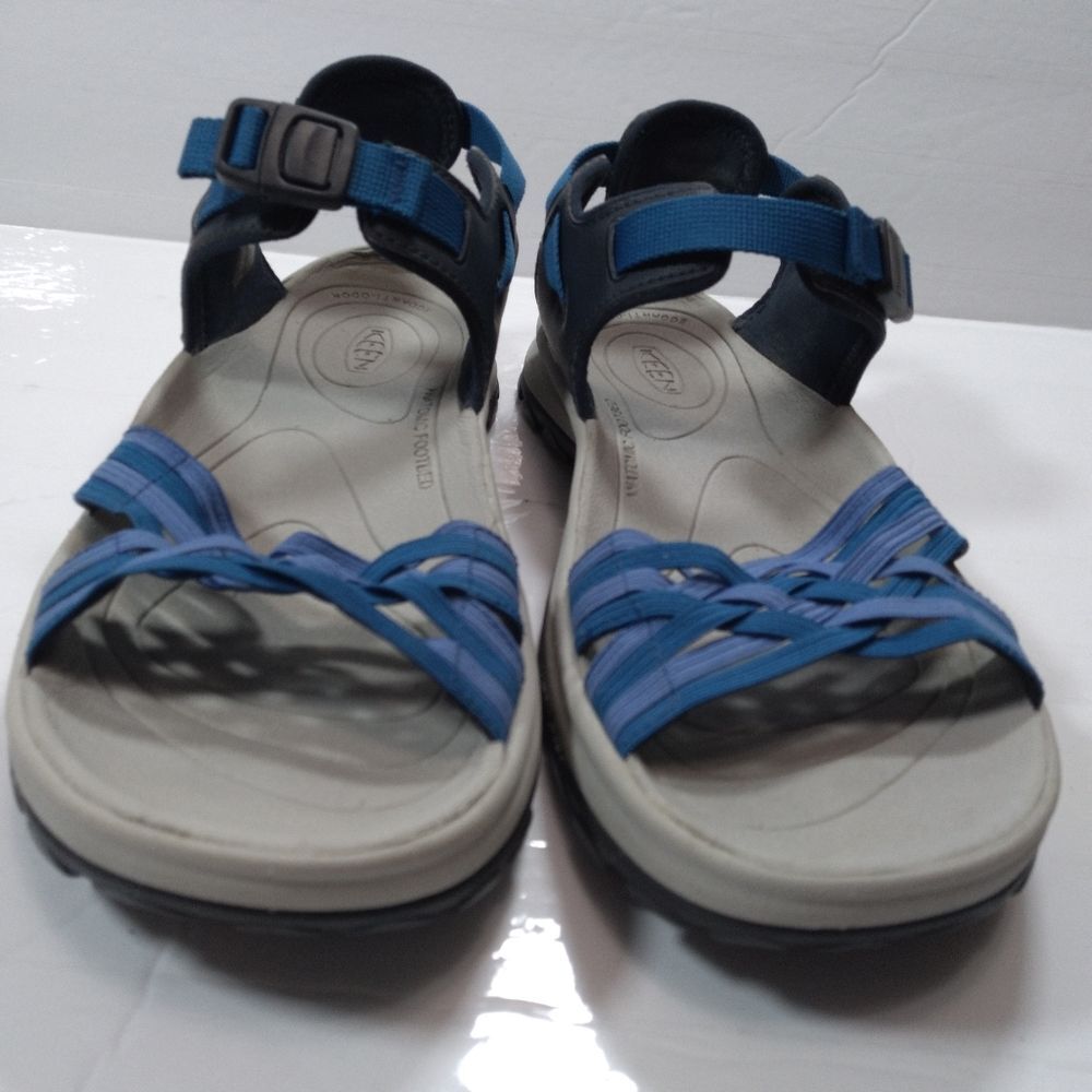 Keen women's sandals strappy size 9 blue - Picture 3 of 9